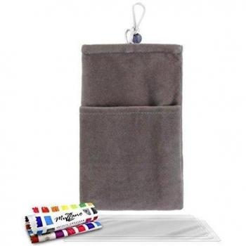 Funda Elegante A3 Gris “Cocoon” + Protección UltraClear + Regalo Estilete y Paño