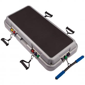 Attrezzo fitness multifunzione stepper