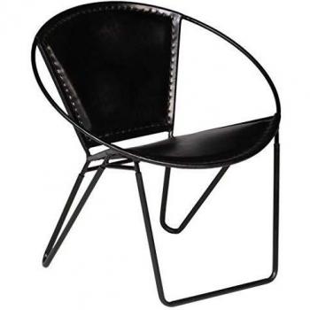Salon Zen Cuir Noir
