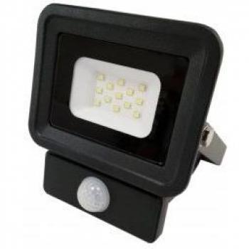 Optonica LED-Fluter mit Sensor FL5853, EEK A+, 10 W, 6000K, schwarz