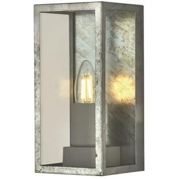 Searchlight Box II Outdoor Wall Light, Glass