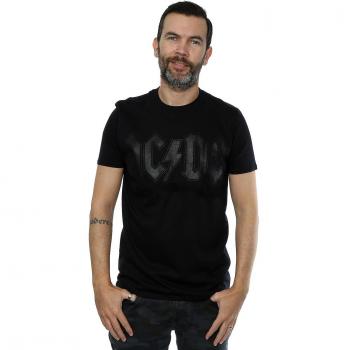 Camisa Hombres XL Negra con Estampado AC/DC