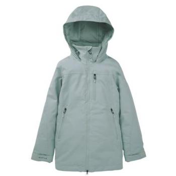 Burton Lelah 2L Damenjas Met Kapuzin Groen Turquoise XS