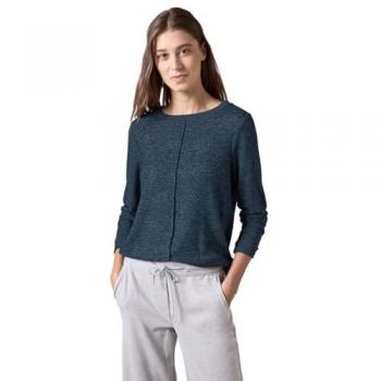 Cecil Langarmshirt, in Melange Optik