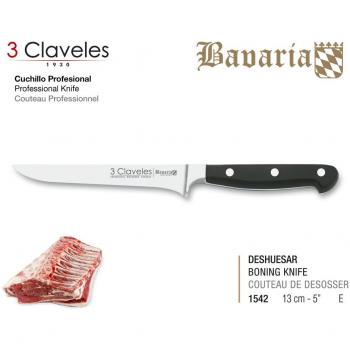 Coltello Professionale 3 Claveles Gamma Bavaria 13 cm