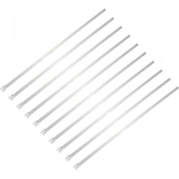 360 mm Stainless Steel Tie Kit – 7.9 mm Diameter, AISI 316, 100 Pieces