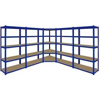 Estantería Esquina Monstruo Tormento T-Rax 90cm Azul