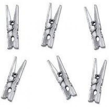 Deco Party 20 Mollettine in Legno Argentino