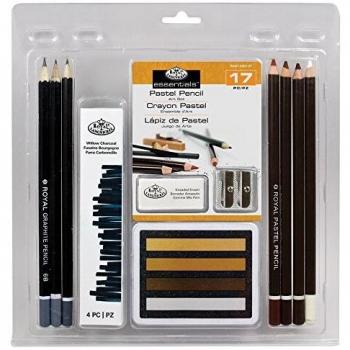 Essentials 17-Piece Pastel Art Set by Royal & Langnickel