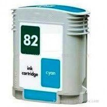 Tinteiro Compatível HP 82C Azul
