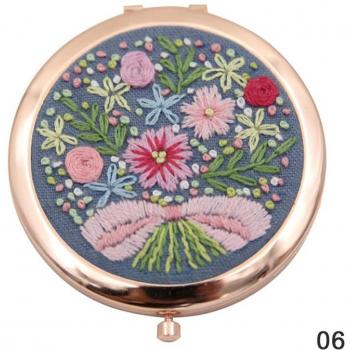 Embroidery Cross Stitch Double-Sided Mirror Kit