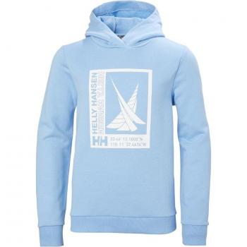 Sweatshirt Helly Hansen Port Jr azul para pequeños