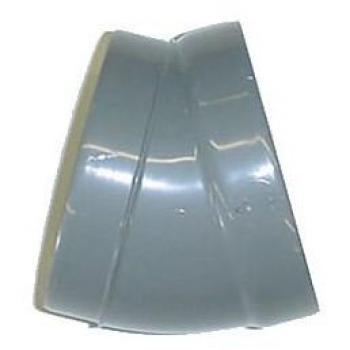 Coude en PVC 30°, diamètre 100 mm – M/F – Gris – WAVIN
