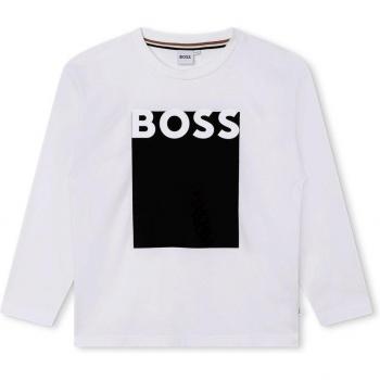 Camiseta de Hombrecito BOSS Kidswear Manga Larga Logo