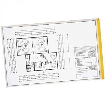 EICHNER Planschutztaschen transparent/gelb, 10 St. transparent