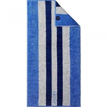 Joop! Handtücher Vivid Stripes 1662 Indigo – 11‑teiliges Indigofarbener Duschset (80 × 150 cm)