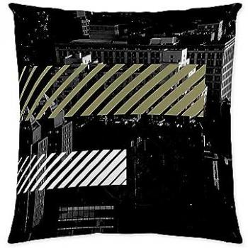 Estampado NY 50x50 – funda para cojín vacío en algodón 100%