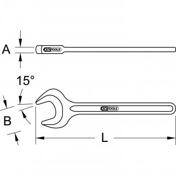 Llave de una boca KSTOOLS 5/8”