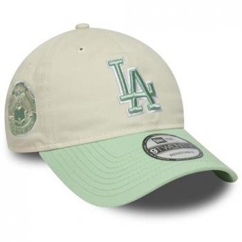Gorra New Era 9TWENTY Dodgers blanca y verde