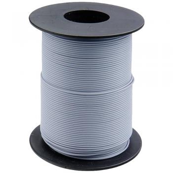Câble de connexion Donau 1 x 0.25 mm² gris 25 m