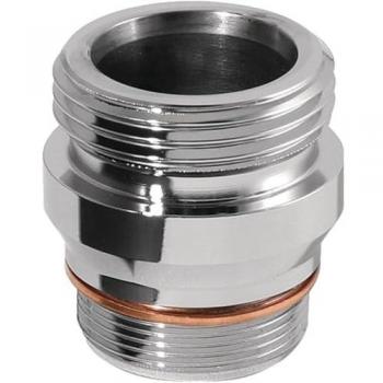 Adaptateur de plomberie 804016 AG 2000 / 2 à IG 3/4, laiton chromé