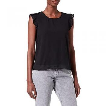 Maglia T‑shirt Frill Onlann Star Nero L Donna