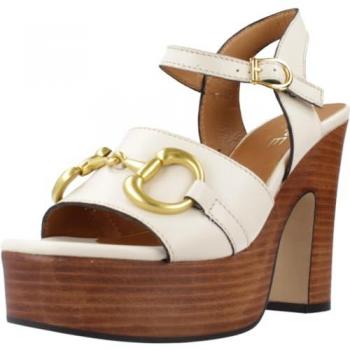 Alpe Damen‑Sandale Venus – Off‑White Leder, 10 cm+ (Weiß)