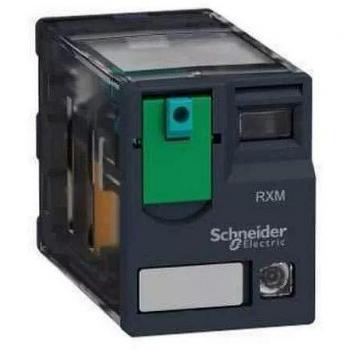 Schneider Mini‑Relay RXM4AB2FD – 4 W, 6 A, 110 V DC, mit LED‑Leuchte