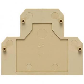 Flasque de terminaison Weidmüller pour bornes modulaires