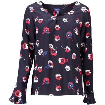 Gant Chic V-Neck Sweater Blue