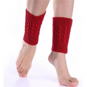 Women's Solid Color Crochet Boot Toppers