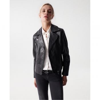 Salsa Black Women’s XS Perfecto Fitted Jeans Jacket