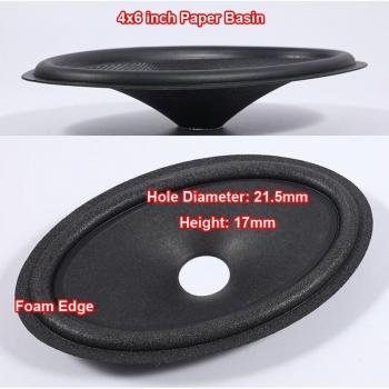 2pcs Speaker Cone Repair Parts for 4x6/6x9