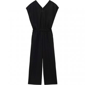 SOMEDAY Weit geschnittener schwarzer Jumpsuit Cavanna