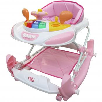 Pink Deluxe Bebe Racer Walker