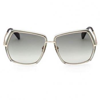 Lentes de Sol Max Mara MM 0054 32P – Estilo Dorado Mujer