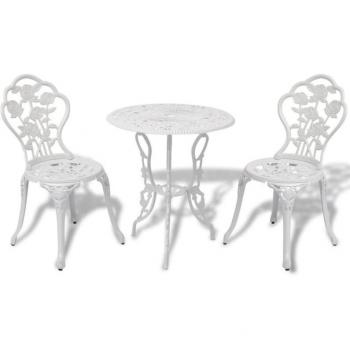 Bistrot Prolenta 3‑Pezzi Set in Alluminio Pressofuso Premium