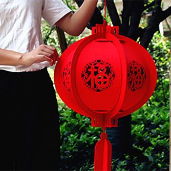 Chinese New Year Red Lantern 30cm