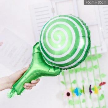 Inflatable Aluminum Balloons with Lollipop Batting Sticks
