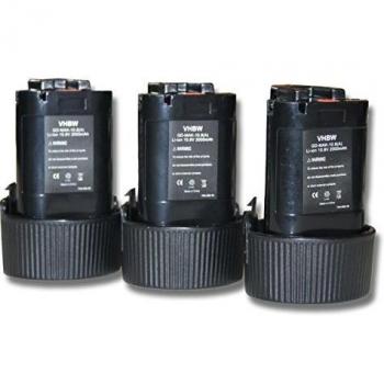 Batterie Li-Ion 2000mAh (10.8V) vhbw pour outils UM164DWE