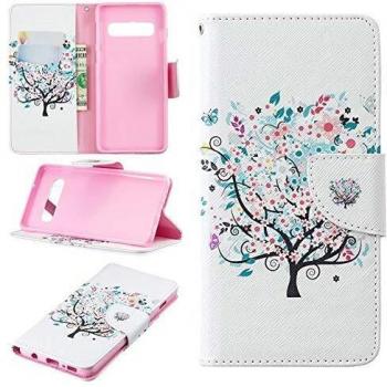 MTP-Products Floral Print Wallet Case for Samsung Galaxy S10