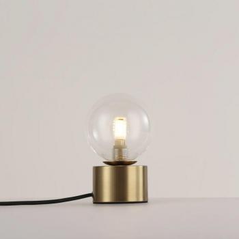Table Lamp with Glass Sphere “BASS” – G9 (en anglais)