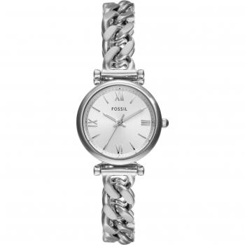 Fossil CARLIE ES5331 Zilver Horloge voor Vrouwen