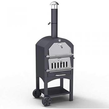 Pizza Oven Chimney Smoker Charcoal BBQ