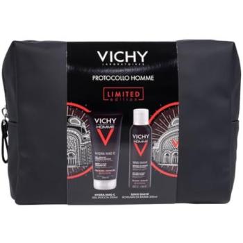 Pochette Vichy Homme Natale 2025: Gel Doccia 200 ml + Schiuma Barba 200 ml