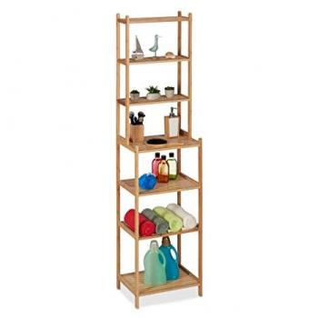 Scaffale da Cucina e Bagno in Bambù