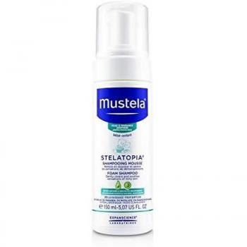 Mustela Stelatopia Foam Shampoo (Gently Cleans and Soothes Sensations of Itchy Skin) 150ml