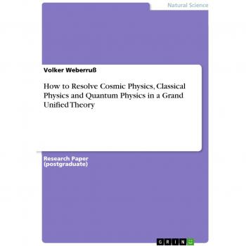How to Resolve Cosmic Physics, Classical Physics and Quantum Physics in a Grand Unified Theory
