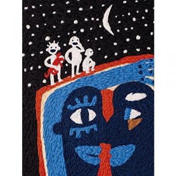 Needle work. Ilustración con hilo