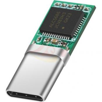 USB‑C ALC5686 312 bits 384 kHz Conector de Carga Expresso DIY